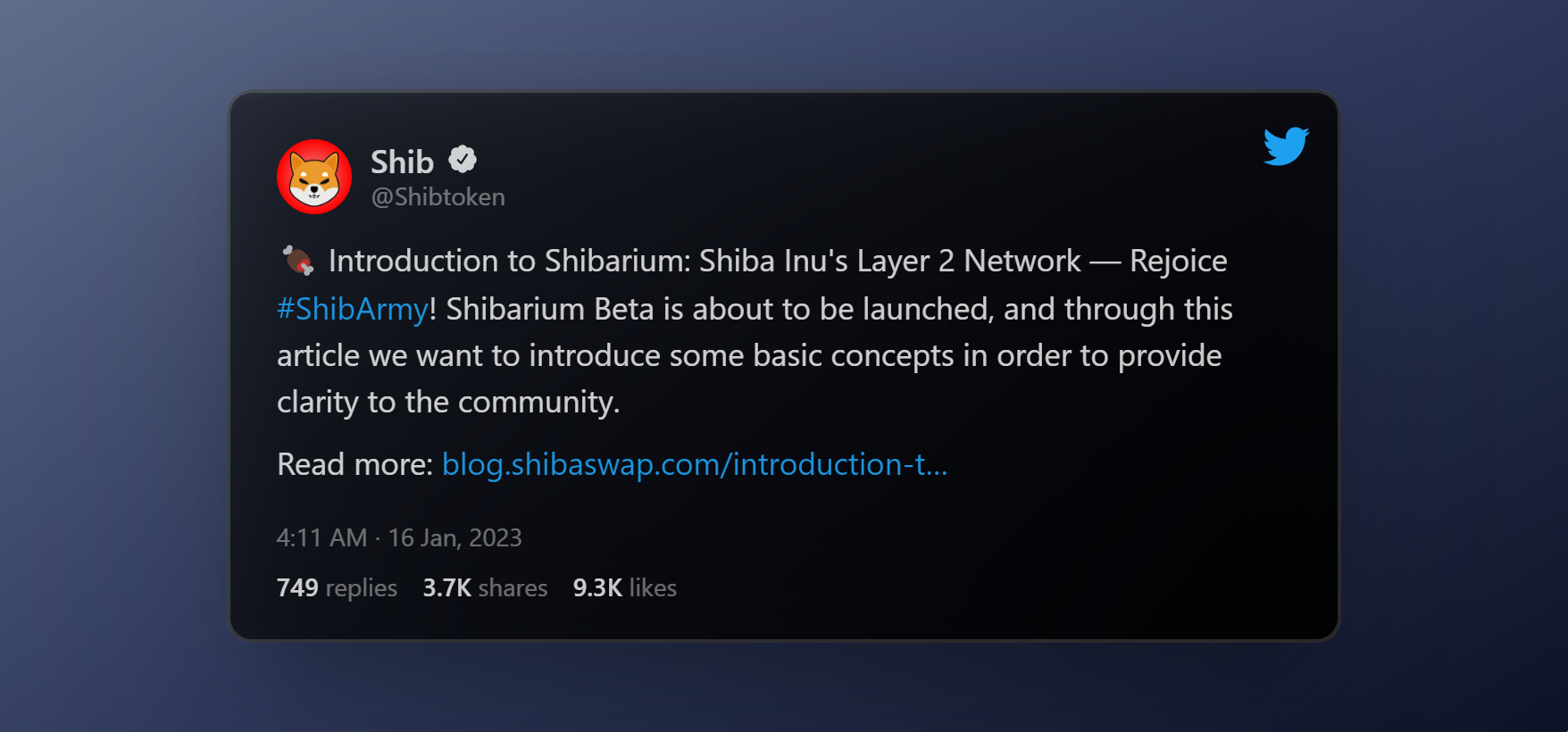 SHIBA Inu’s Layer2 Solution 