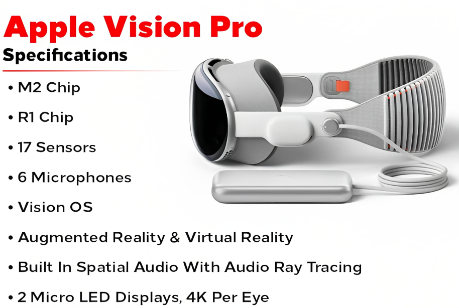 Features of Apple's Vision Pro